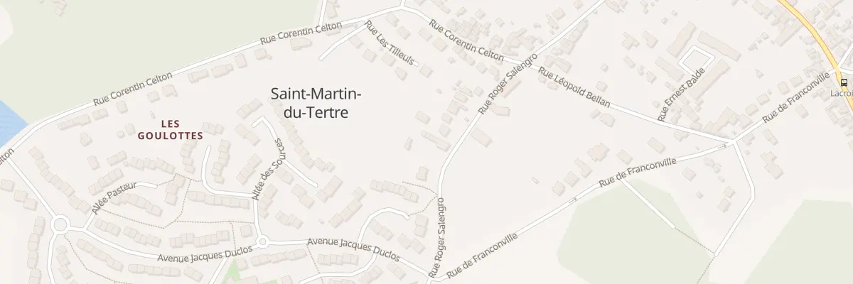 Plan du 42 Rue Roger Salengro à Saint-Martin-du-Tertre