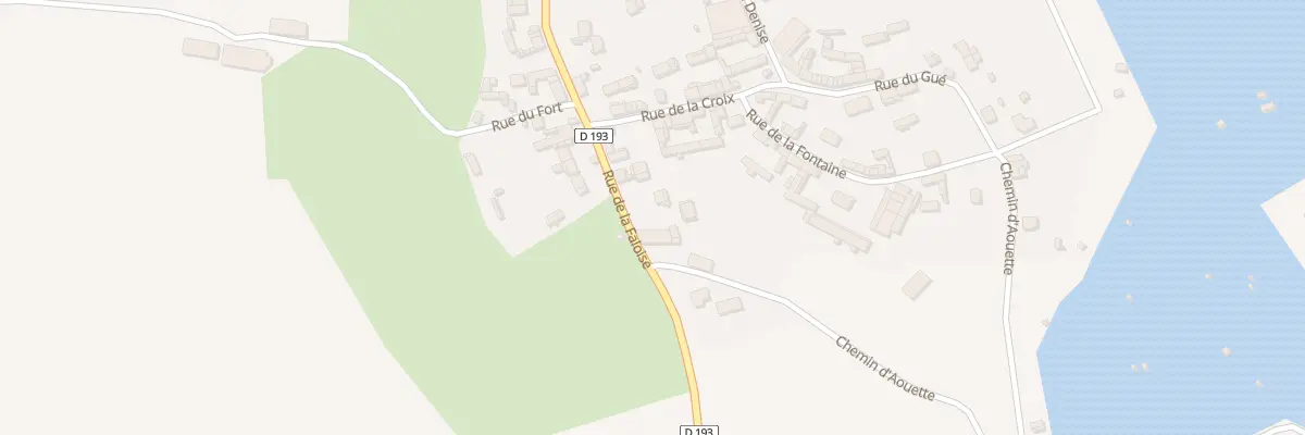 Plan du 35 Rue de la Faloise à Chaussoy-Epagny