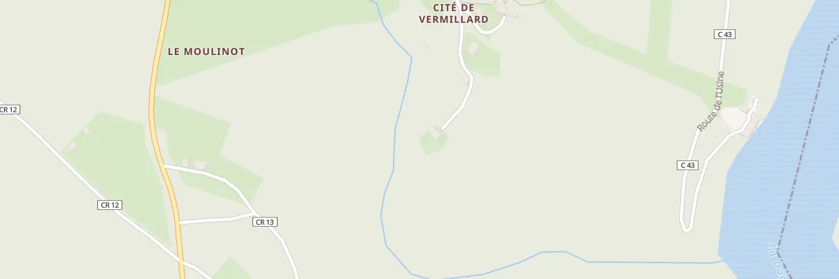 Plan du 1 Le Moulin d’Avant à Sérandon