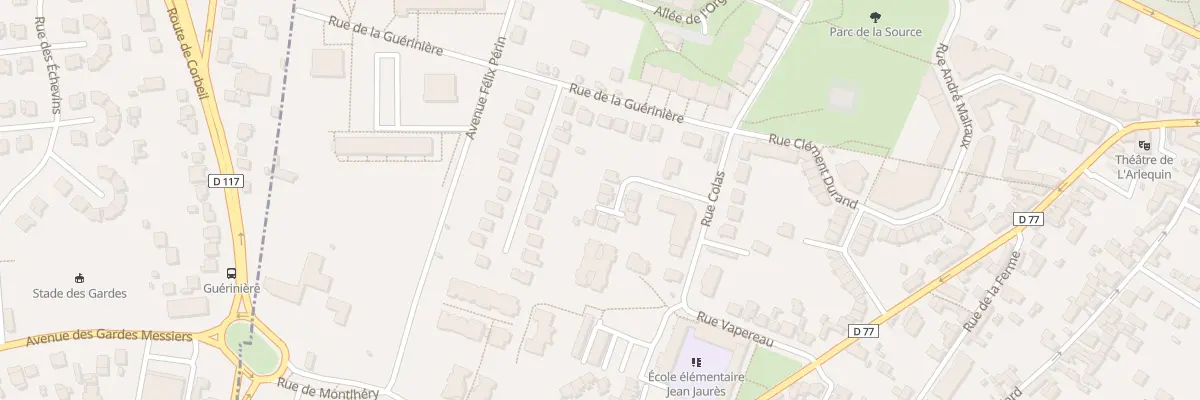 Plan du 7 All Pénélope à Morsang-sur-Orge