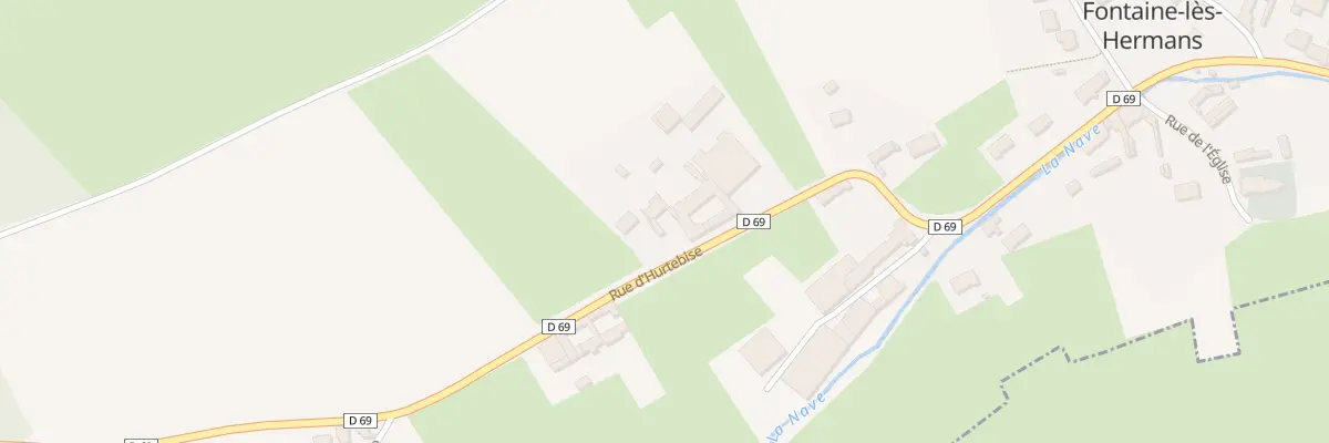Plan du 32 Rue d’Hurtebise à Fontaine-lès-Hermans