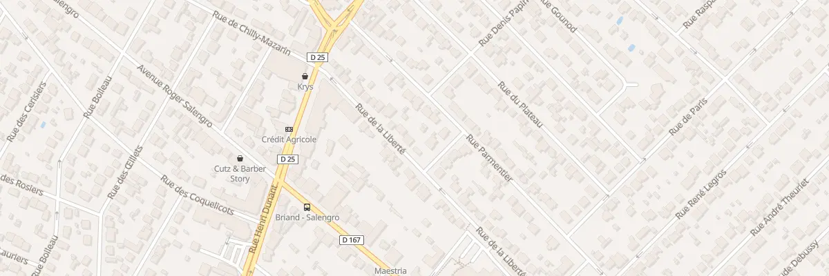 Plan du 52 Rue de la Liberte à Savigny-sur-Orge