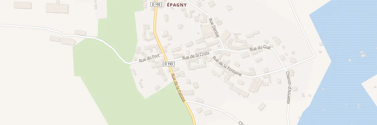 Plan du 6 Rue de la Croix à Chaussoy-Epagny
