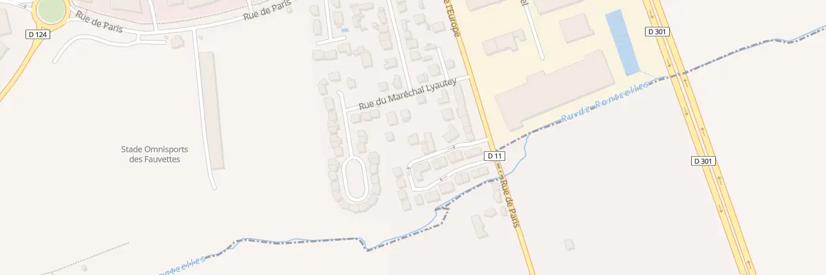 Plan du 9B Rue du Maréchal Lyautey à Domont
