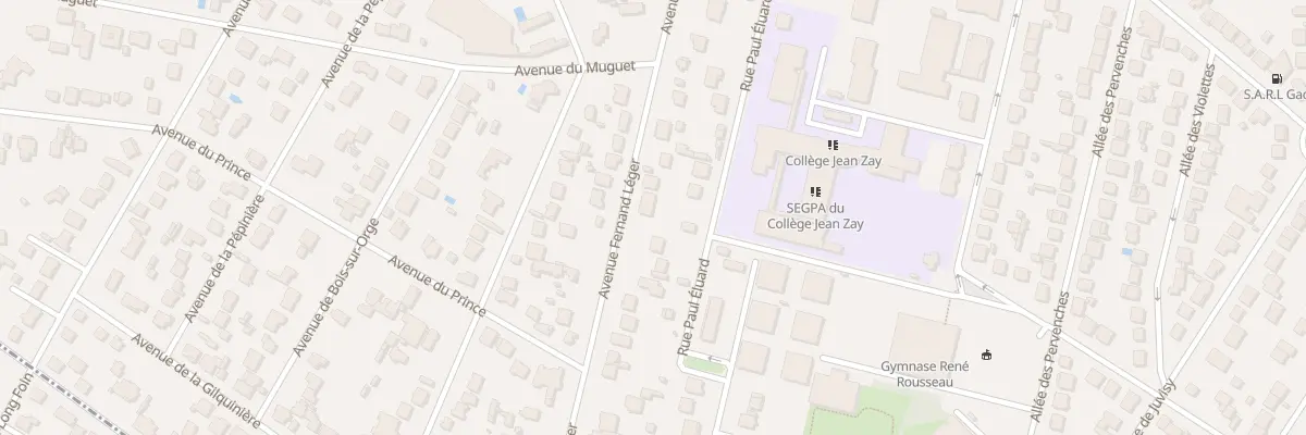 Plan du 27 Av Fernand Leger à Morsang-sur-Orge