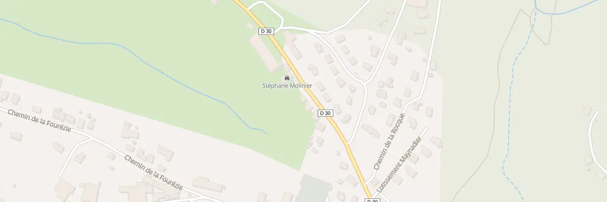 Plan du 25 Rte de Roquecourbe à Lacrouzette