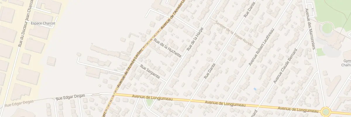 Plan du 1 Rue de la Huchette à Savigny-sur-Orge