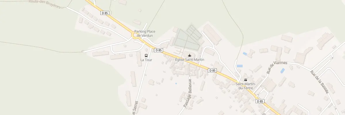Plan du 73 Rue du Lieutenant Baude à Saint-Martin-du-Tertre