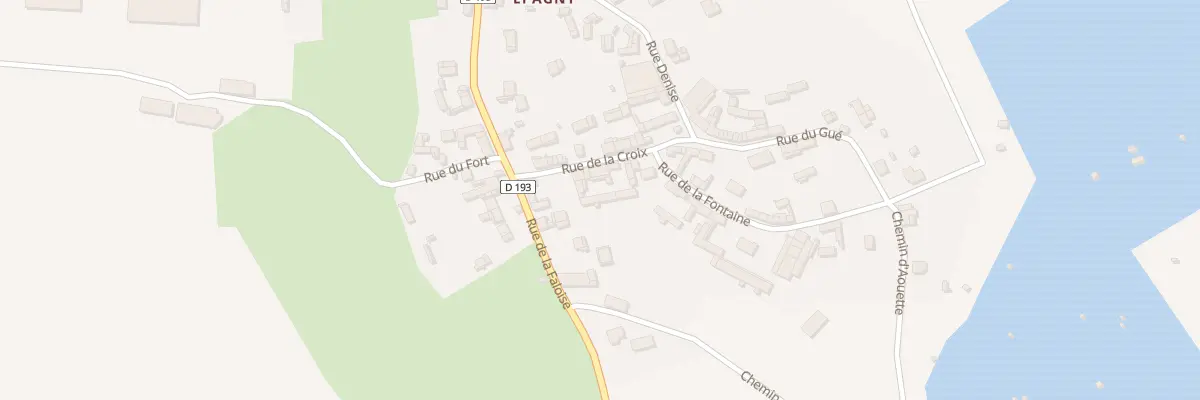 Plan du 8 Rue de la Croix à Chaussoy-Epagny
