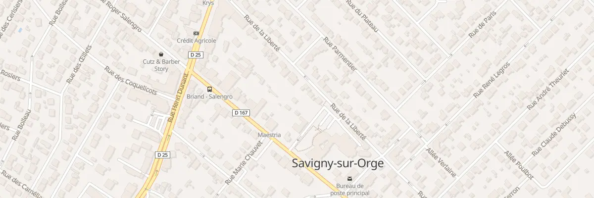 Plan du 53B Rue de la Liberte à Savigny-sur-Orge