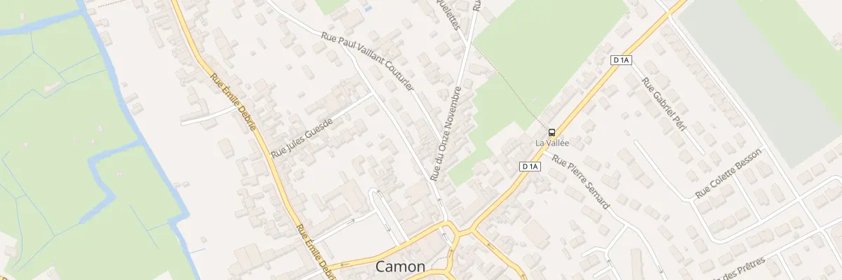 Plan du 13B Rue du Onze Novembre à Camon