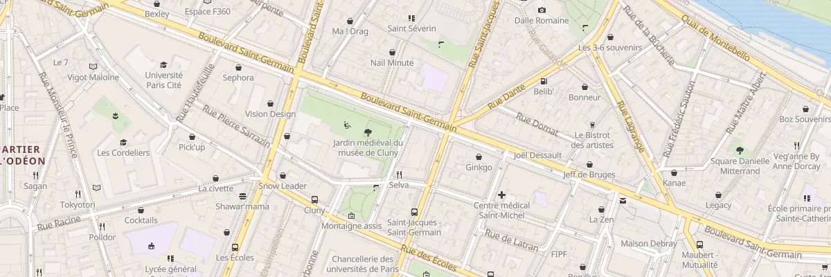 Plan du 73 Bd Saint-Germain à Paris 5e Arrondissement