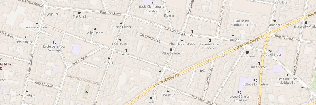 Plan du 47 Rue Marguerite de Rochechouart à Paris 9e Arrondissement