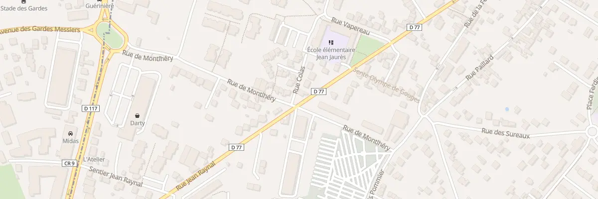 Plan du 86 Rue Jean Raynal à Morsang-sur-Orge
