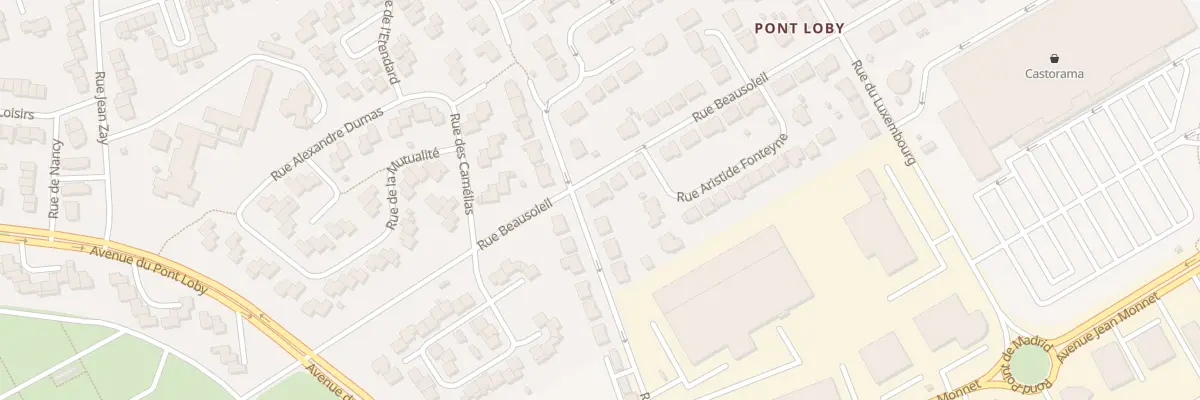 Plan du 292 Rue Beausoleil à Dunkerque