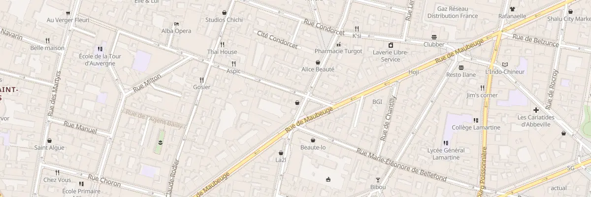 Plan du 41 Rue Marguerite de Rochechouart à Paris 9e Arrondissement