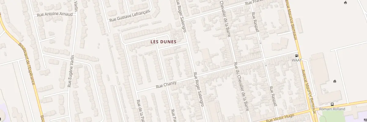Plan du 163B Rue Roger Salengro St Pol à Dunkerque
