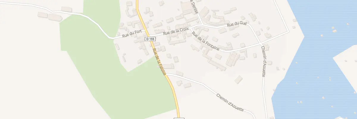Plan du 5201 Rue de la Faloise à Chaussoy-Epagny
