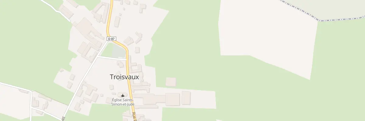 Plan du 72 Rue Principale à Troisvaux