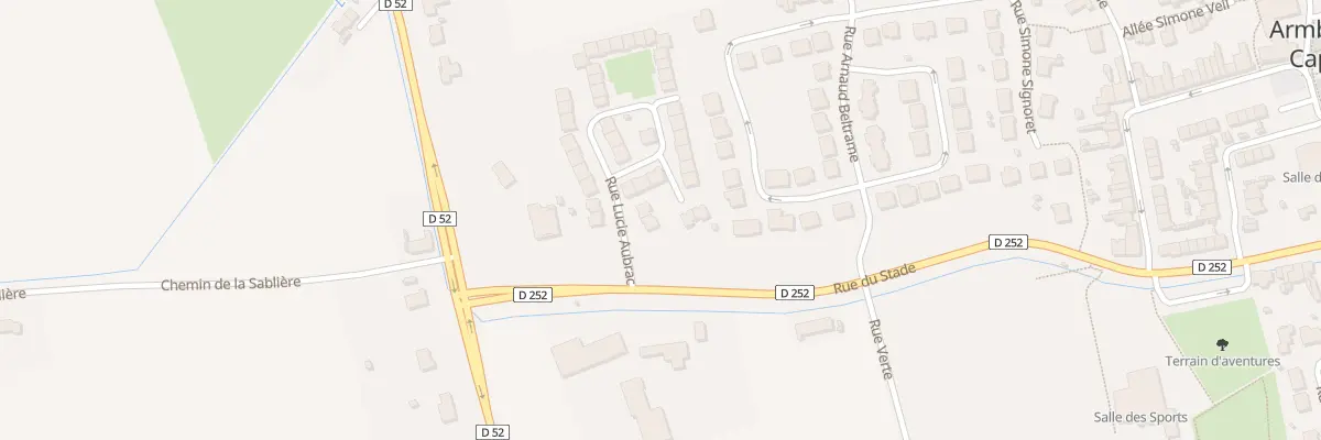 Plan du 6 Rue Lucie Aubrac à Armbouts-Cappel