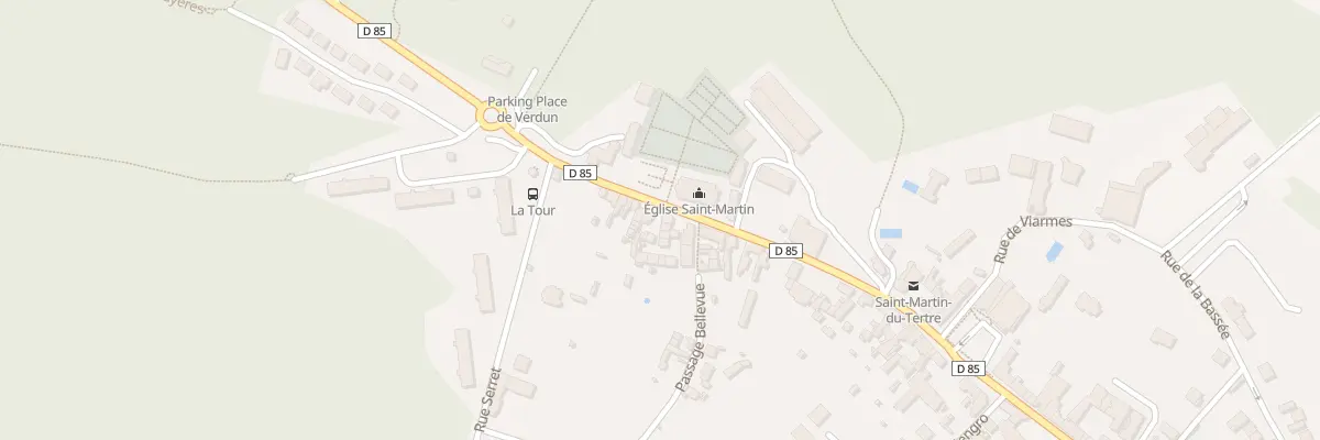 Plan du 63 Rue du Lieutenant Baude à Saint-Martin-du-Tertre