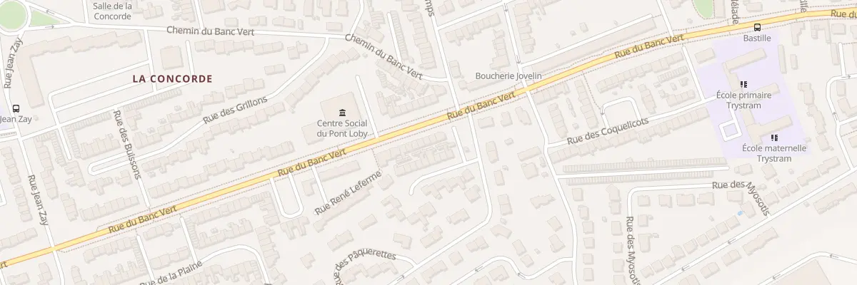 Plan du 1503 Rue du Banc Vert à Dunkerque