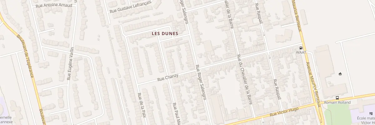 Plan du 157 Rue Roger Salengro St Pol à Dunkerque