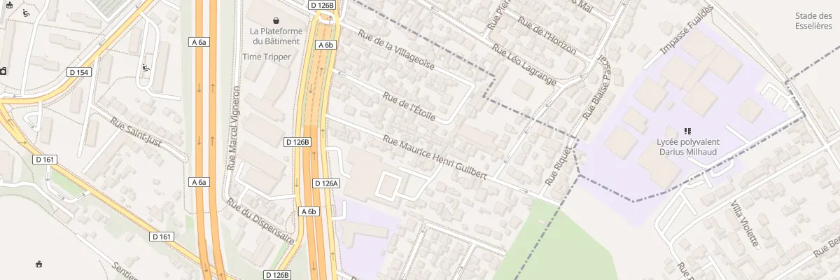 Plan du 21 Rue Maurice Henri Guilbert à Arcueil