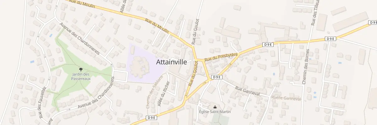 Plan du 7 Rue du Goulot à Attainville
