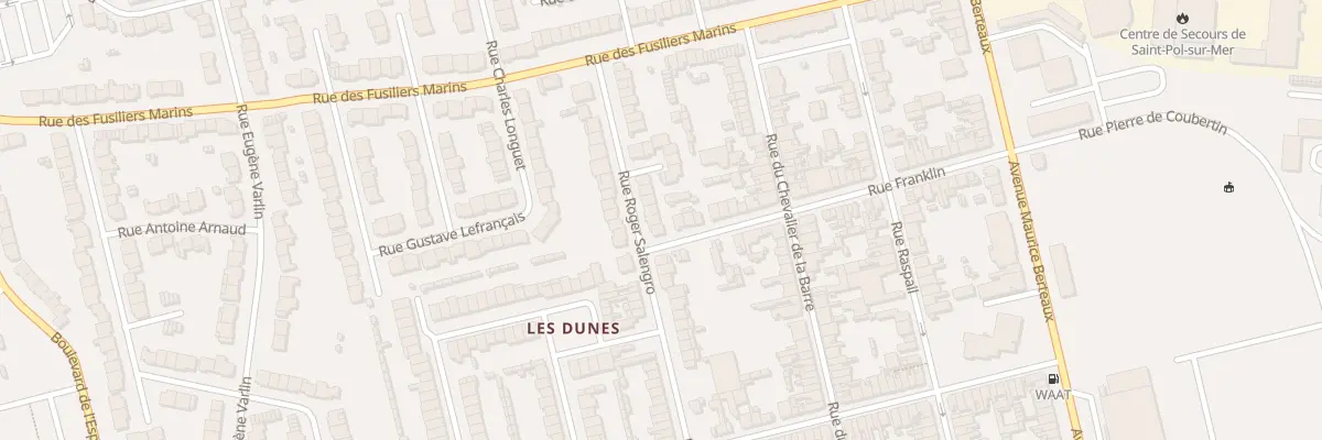Plan du 166 Rue Roger Salengro St Pol à Dunkerque
