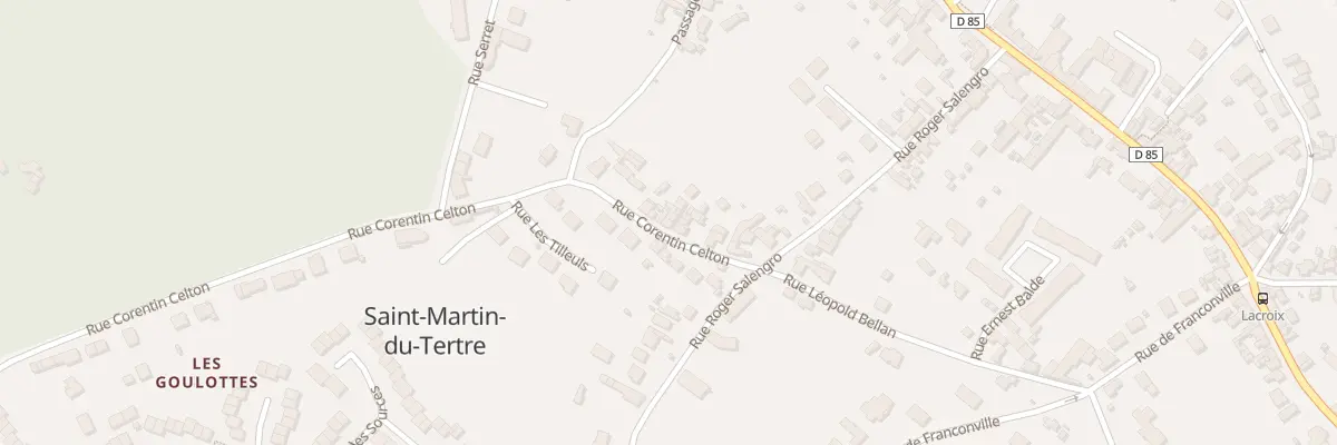 Plan du 22 Rue Corentin Celton à Saint-Martin-du-Tertre