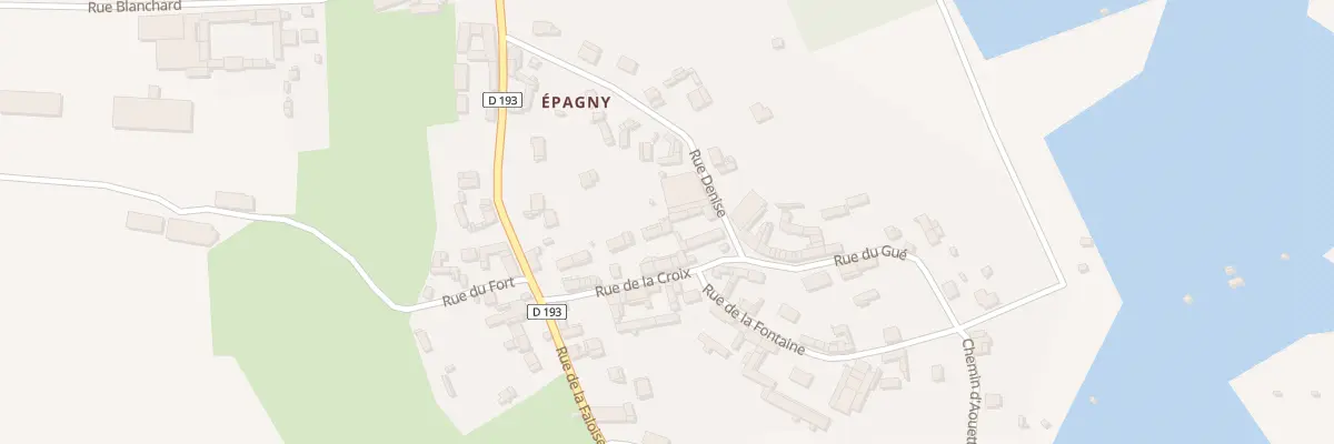 Plan du 5132 Rue de la Croix à Chaussoy-Epagny