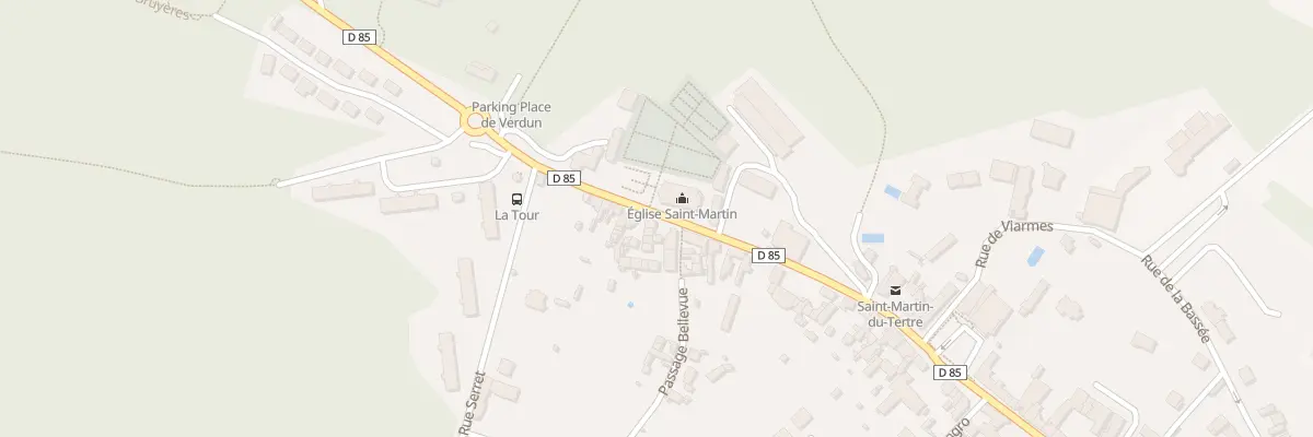 Plan du 57 Rue du Lieutenant Baude à Saint-Martin-du-Tertre