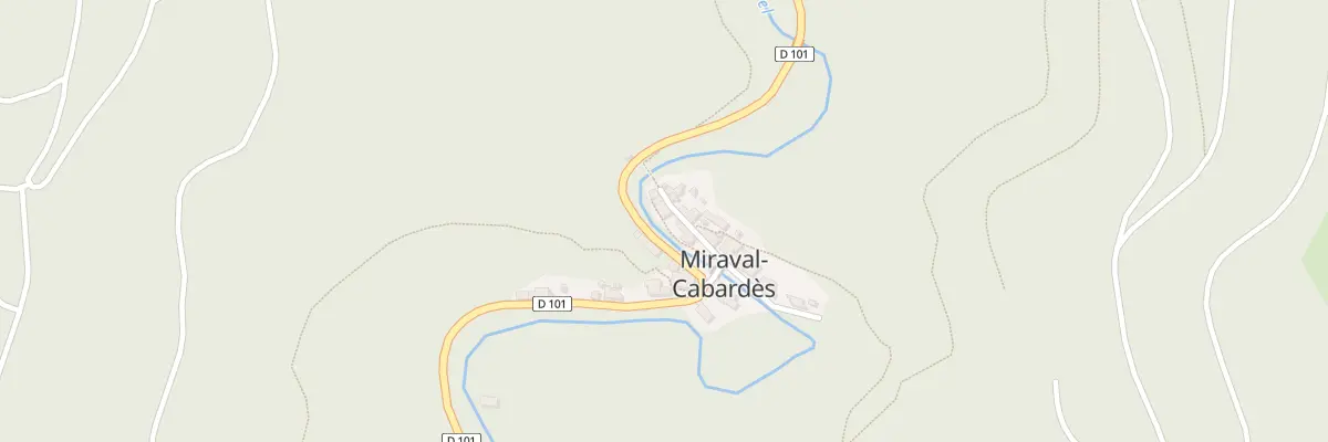 Plan du 4 Le Village à Miraval-Cabardès