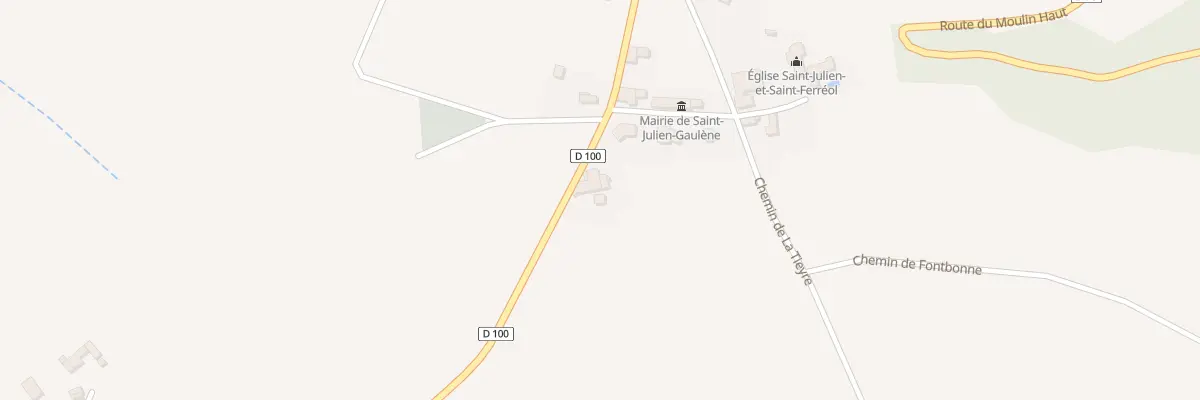 Plan du 2451 Rte de Sérénac à Saint-Julien-Gaulène
