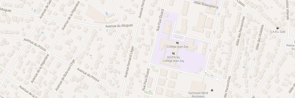Plan du 30 Rue Paul Eluard à Morsang-sur-Orge