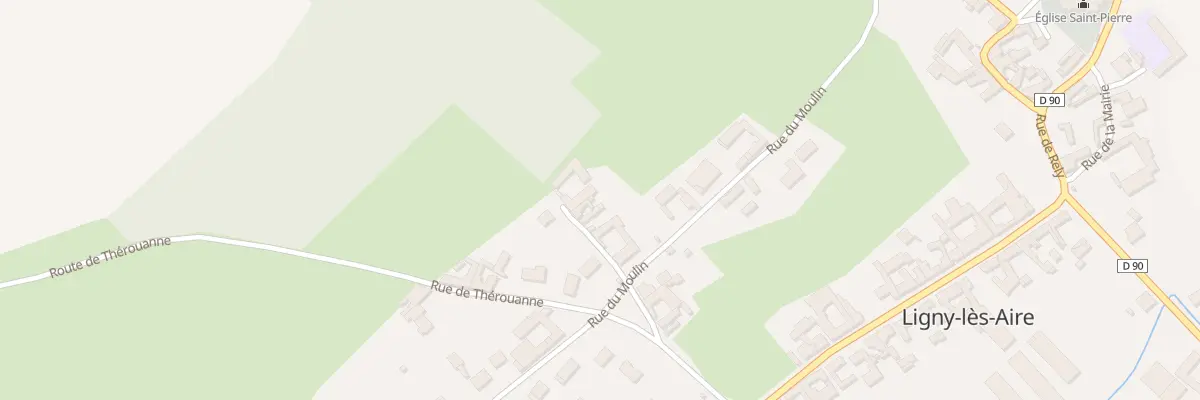 Plan du 14 Imp de Vignacourt à Ligny-lès-Aire