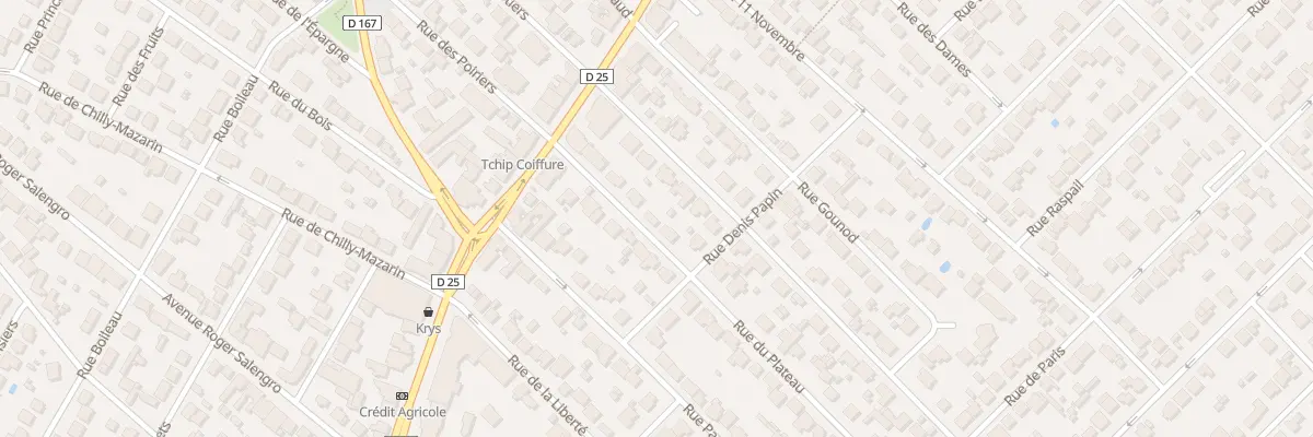 Plan du 30 Rue du Plateau à Savigny-sur-Orge