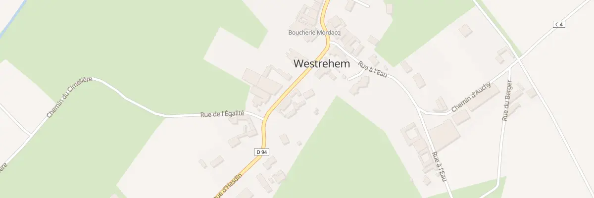 Plan du 31 Rue d’Hesdin à Westrehem