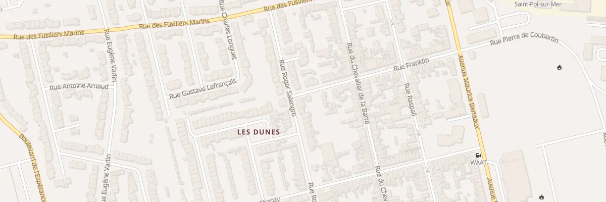Plan du 162 Rue Roger Salengro St Pol à Dunkerque