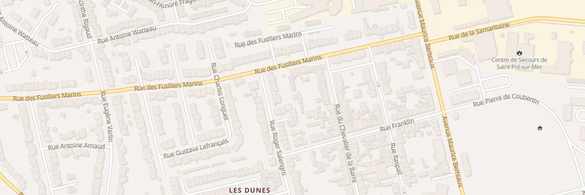 Plan du 204 Rue Roger Salengro St Pol à Dunkerque