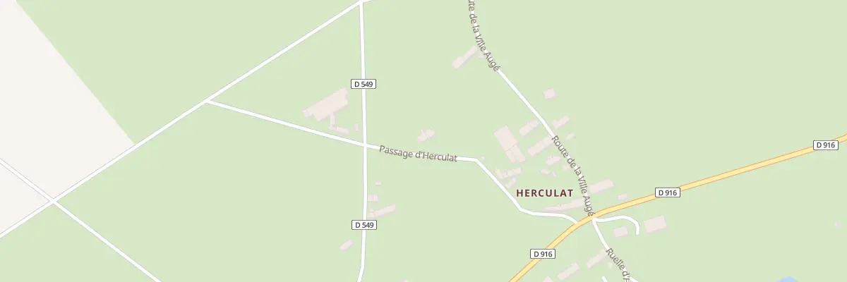 Plan du 21 Herculat à Treignat
