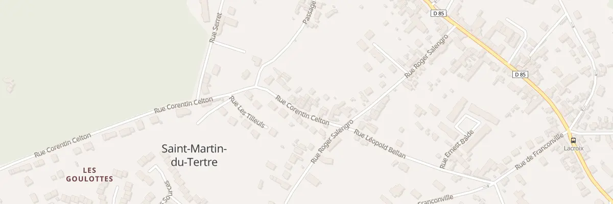 Plan du 20 Rue Corentin Celton à Saint-Martin-du-Tertre