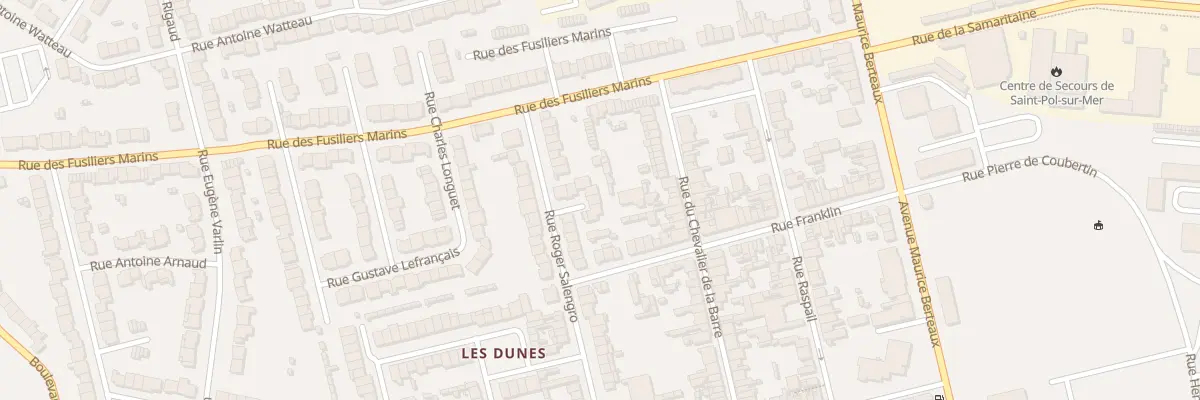 Plan du 178 Rue Roger Salengro St Pol à Dunkerque