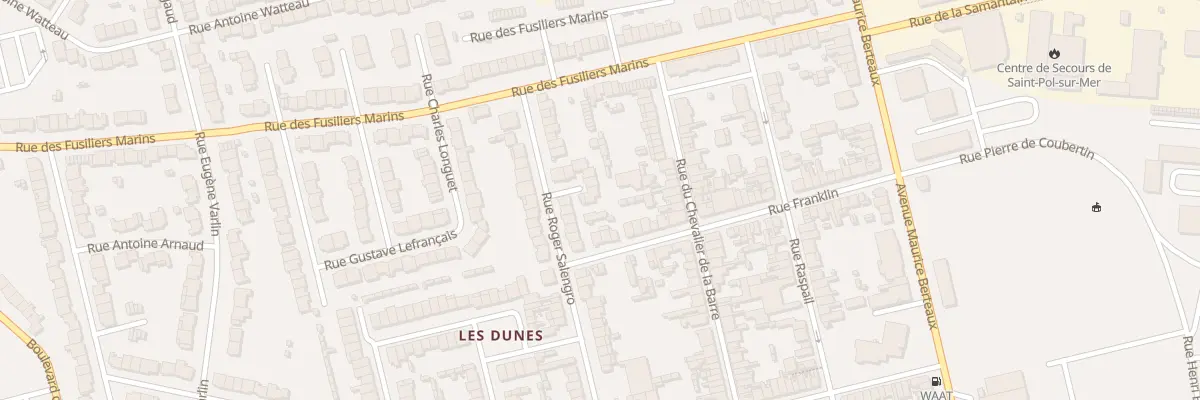 Plan du 176 Rue Roger Salengro St Pol à Dunkerque