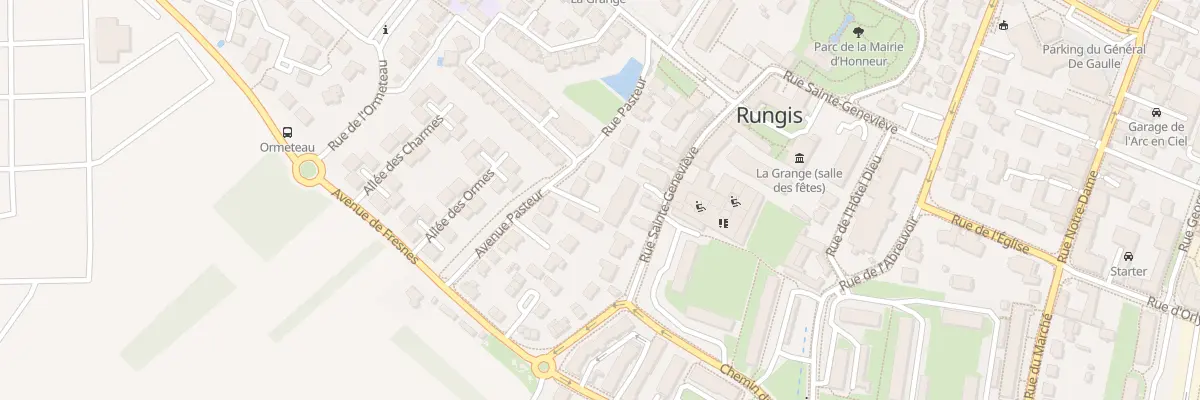 Plan du 26 Rue Sainte-geneviève à Rungis