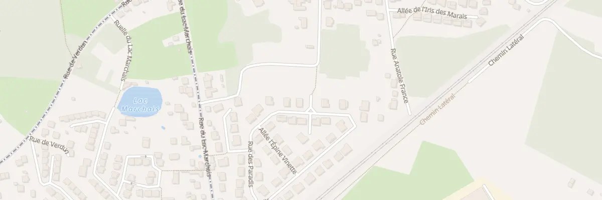 Plan du 33 Rue des Paradis à Groslay