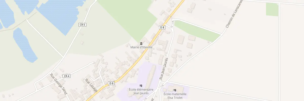 Plan du 80 Rue St Germain à Itteville