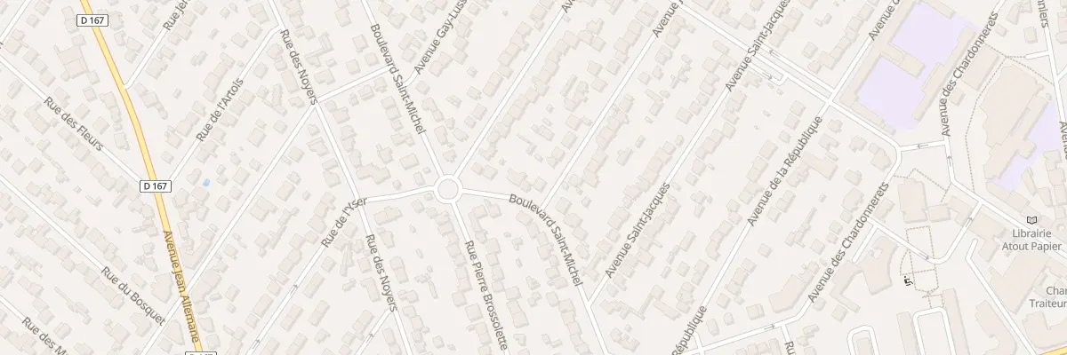 Plan du 24 Bd Saint-Michel à Savigny-sur-Orge