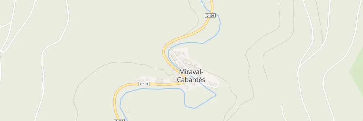 Plan du 6 Le Village à Miraval-Cabardès